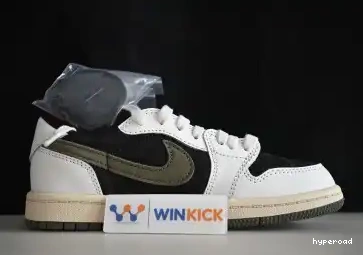 Hyperoad X PS TRAVIS LOW SCOTT AIR 'OLIVE' JORDAN 1 OG (Kids!) 0505